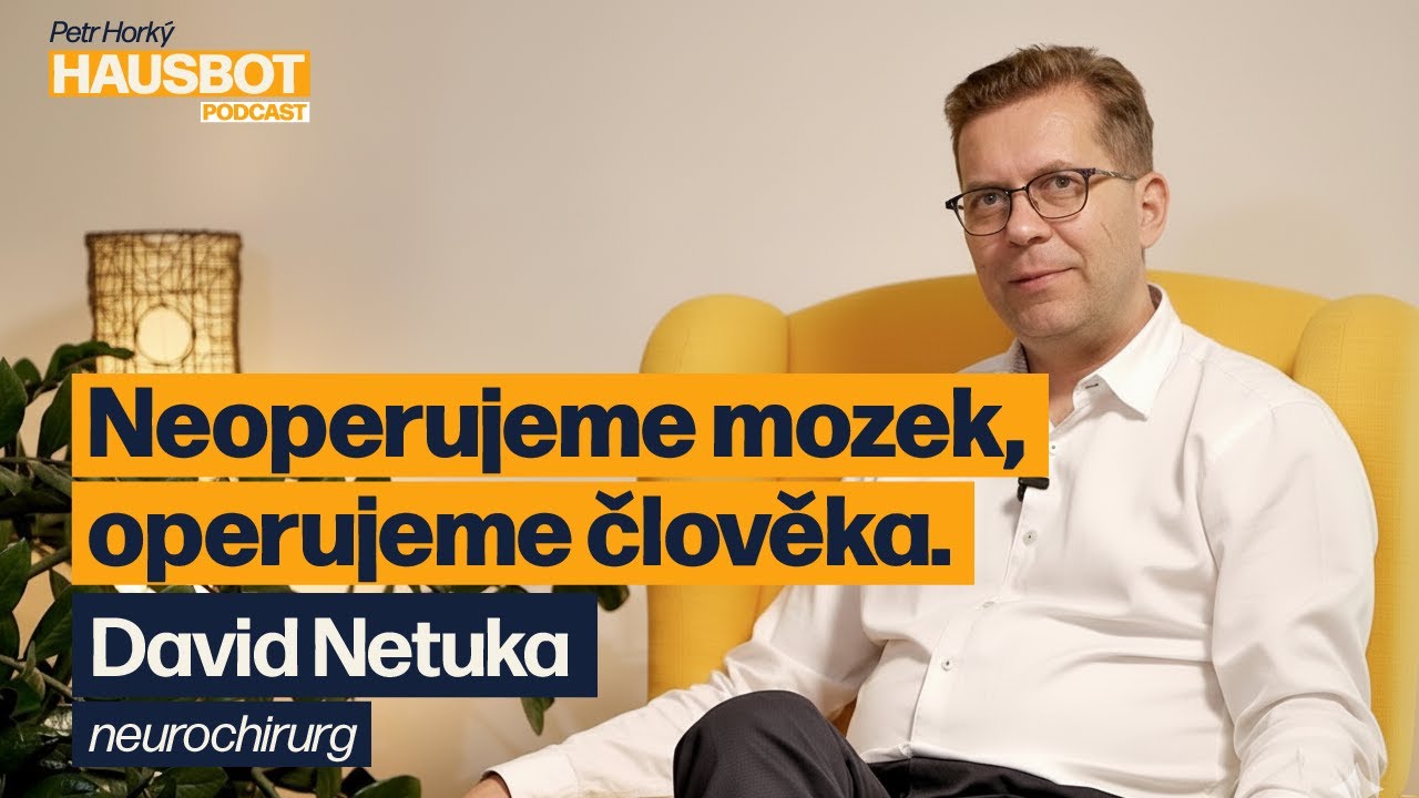 David Netuka Mozek není stroj. Jak o něm přemýšlí neurochirurg. Neurochirurg David ...