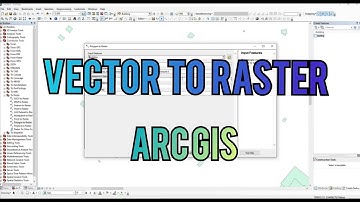 Arc GIS Tutorial | How to convert Vector to Raster in ArcGIS | Data conversion