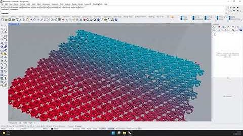 Gradient Grid | Grasshopper For Rhino | Rhino 3D | Architecture | Modelling