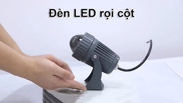 Đèn rọi cột - Ứng dụng chiếu sáng sân vườn 2024