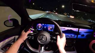 2027 Mercedes-Benz CLA250+ - POV Night Drive (Binaural Audio)