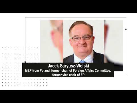 Jacek Saryusz Wolski, MEP From Poland, Former Chair of Foreign Affairs Committee, Ex EP Vice Chair