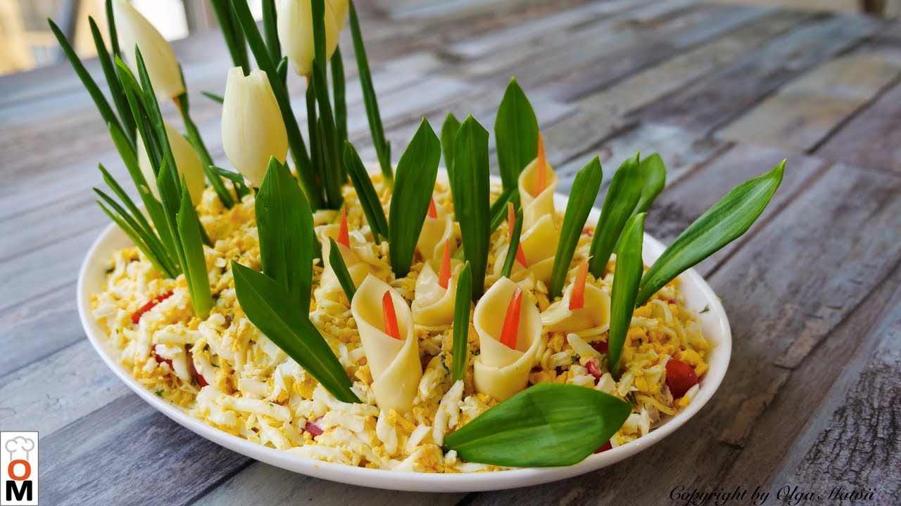 ⁣Салат "Подснежник" вкусный весенний салат | Spring salad recipe