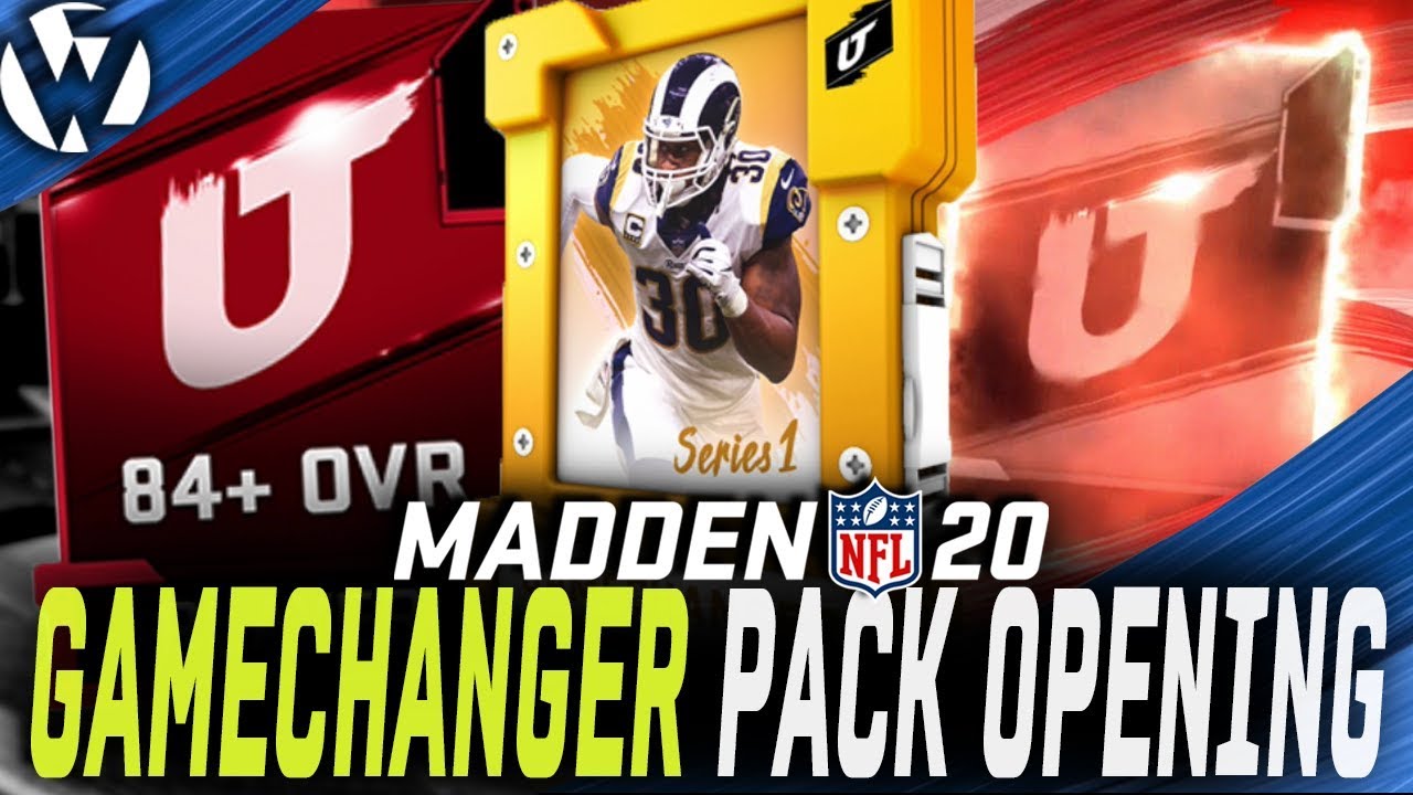 GAMECHANGER PACK OPENING! - Madden 20 Pack Opening