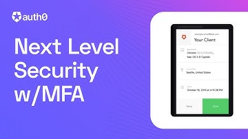 Multi-factor Authentication (MFA) - Add More Security to Your Applications with Auth0 Guardian