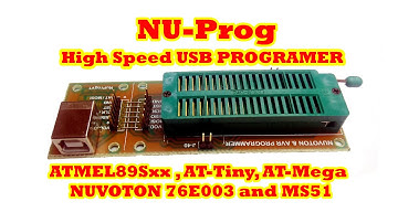 Nu-Prog - Nuvoton /AVR/89Sxx Programmer