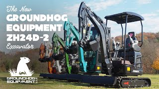 The Groundhog Equipment ZH24D2 Excavator Walkthrough