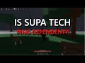 Is SUPA TECH BETTER With LOWER PING OR HIGHER PING?! | The Strongest Battlegrounds