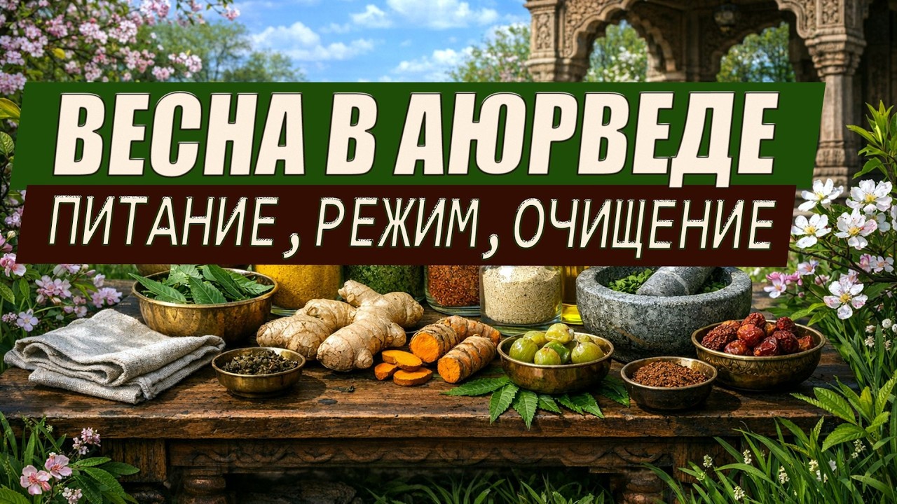 ВЕСНА В АЮРВЕДЕ: что делать, чтобы не было аллергий и упадка сил