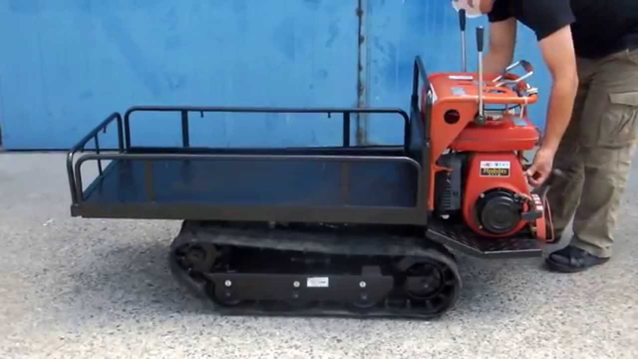 カサハラ 笠原工業 運搬車 CK-130 - YouTube