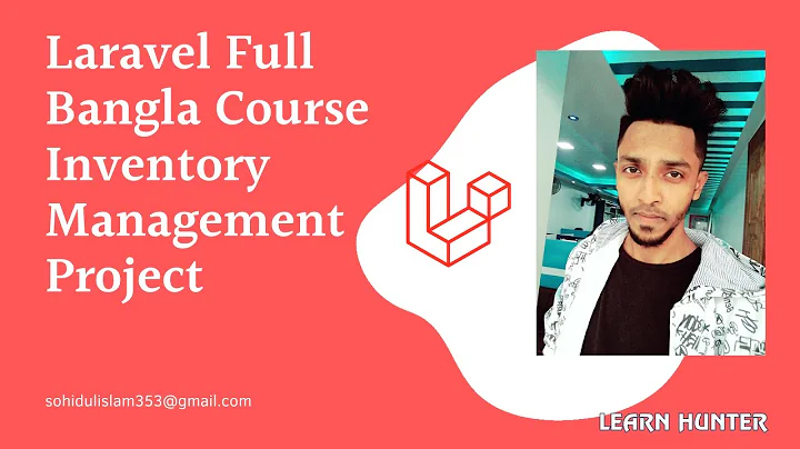 25.laravel bangla full course inventory project (Import and export)