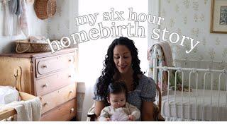 My Home Birth in our VICTORIAN home // 6 hour Natural Labor with Castor Oil