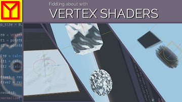 Fiddling about with vertex shaders in Godot