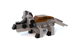 Bite Sized Builds | Pachyrhinosaurus (MOC Instructions)