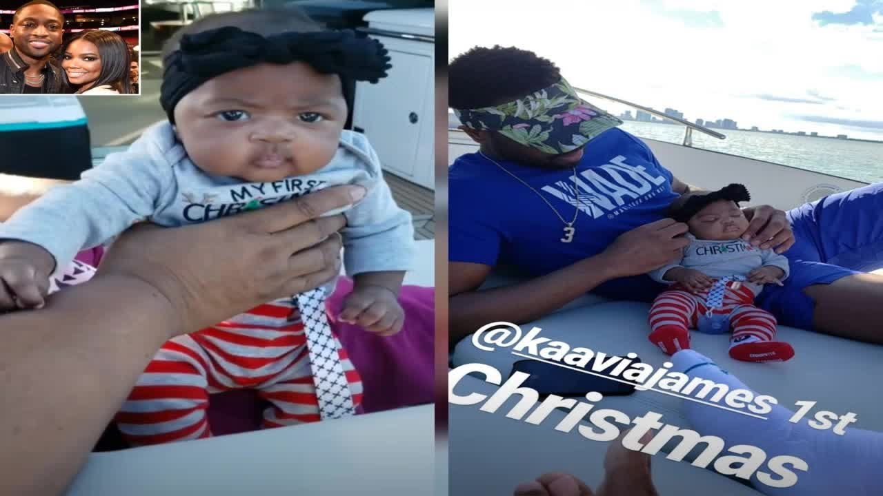 Gabrielle Union and Dwyane Wade Celebrate Daughter Kaavia's First