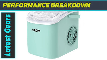Countertop Ice Maker Machine 6 Mins 9 Bullet Ice - The Ultimate Ice Solution for Home and