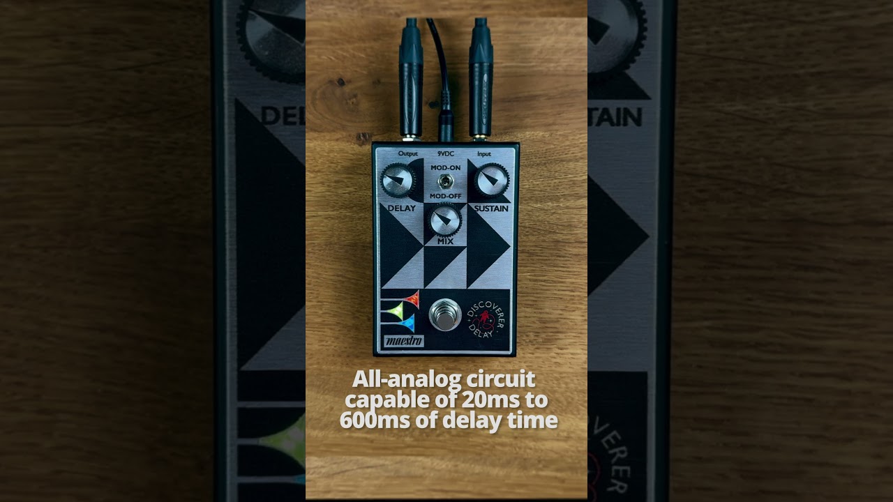 🎛 Maestro Discoverer Delay Pedal Demo #guitargear #guitarpedal