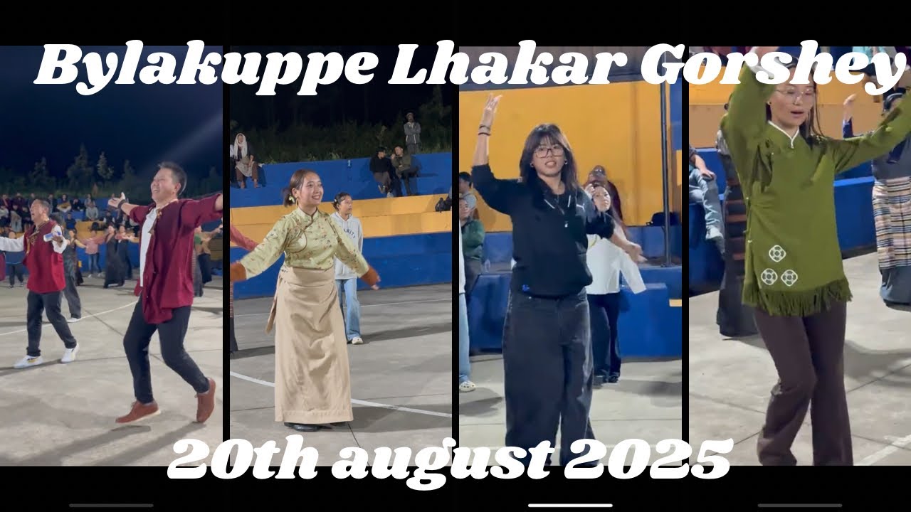 Latest Bylakuppe lhakar gorshey || 20th aug 2025 || #tibetanvlogger
