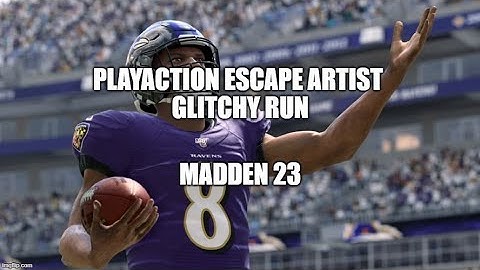 Madden 23 Glitches Cheats and Tips - Playaction QB Glitch Run