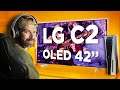 Test tv oled lg c2  meilleur tv gaming  evo  installation mesures rglages et comparaison avec c1