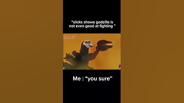 “Slicks showa godzilla is not even a great fighter” | #godzilla #showa #funny