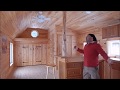 Build 14X40 Tiny House with HUGE Kitchen Full Bath Walk in Closet (DIY or Fully Assembled available)