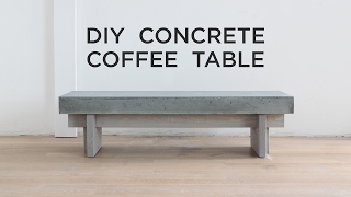 Full instructions for this DIY Concrete Coffee Table are coming soon to HomeMade-Modern.com Follow me on instagram for project 