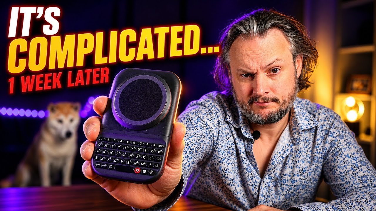 Clicks Power Keyboard 1-Week Review: Nostalgia vs. Reality - YouTube