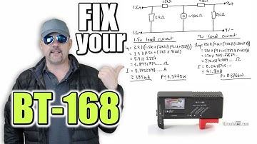 How to fix your BT 168 Battery Checker Tester