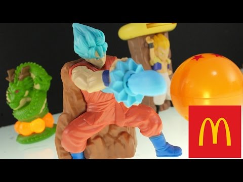 外国人が話題の「ドラゴンボールＺ」  マクドナルドハッピーセットのおまけを買ってきた