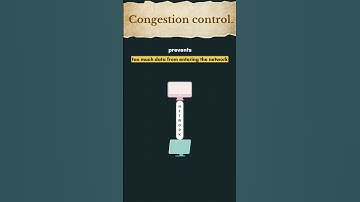 flow control vs congestion control | #computernetworks #networking