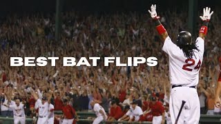 Best bat flips in MLB history!