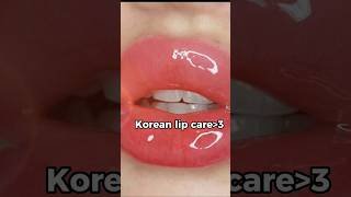 Korean inspired lip care🦋❤️#aesthetics