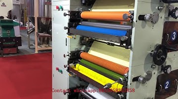 flexo printing machine 4 colors