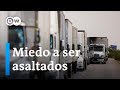 El número de asaltos violentos a camiones de transporte crece en México