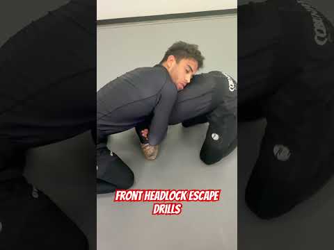 Front Headlock Escape Drills | COBRINHA ONLINE #bjj #bjjlifestyle #mma #grappling
