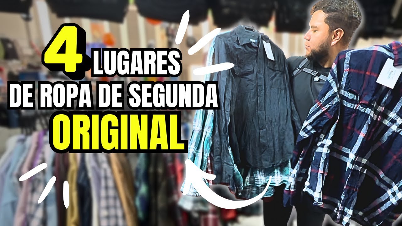 4 LUGARES de ROPA de SEGUNDA MANO ORIGINAL en BOGOTÁ Vintage y Marcas 🤑 -YEP