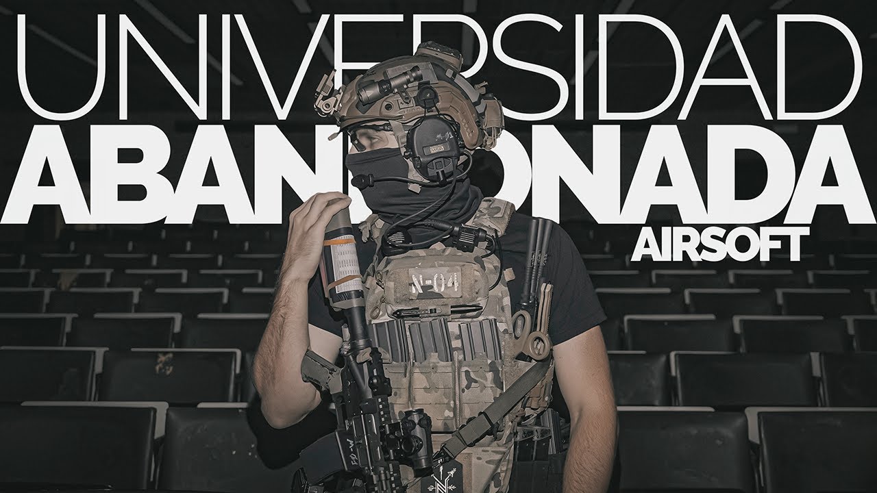 AIRSOFT en UNIVERSIDAD ABANDONADA en BÉLGICA - El SUEÑO de TODO JUGADOR🔥