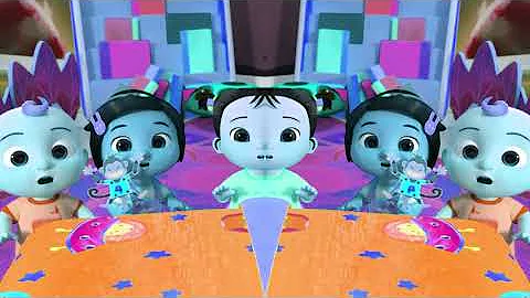 Five Little Monkeys Jumping on the Bed Intro Logo Sponsored By Klasky Csupo 2001 Effects