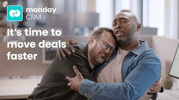 Sales teams waste less time with monday CRM and close deals faster