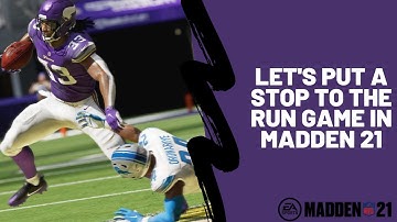 How to Stop the Run in Madden 21| How to Stop the Best Running Formation in Madden 21| Stop Stretch|