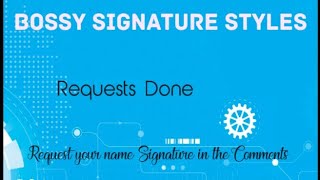 How to do signature like a Boss| Signature Tips/Tricks |Sign