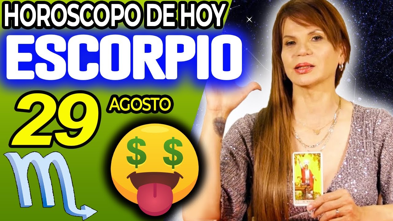 ESCORPIO ♏💸TE LLEGA UNA IMPORTANTE SUMA DE DINERO🤑 – Horóscopo De Hoy ...