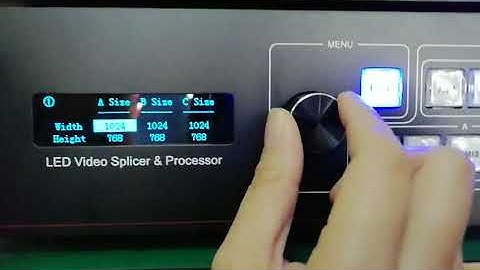 three-windows Led Splicing Processor sc359 splicing function