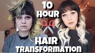 10 HOUR Hair Transformation