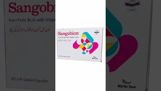 Sangobion capsules — boost iron, fight fatigue, and restore energy for a healthy, active life.