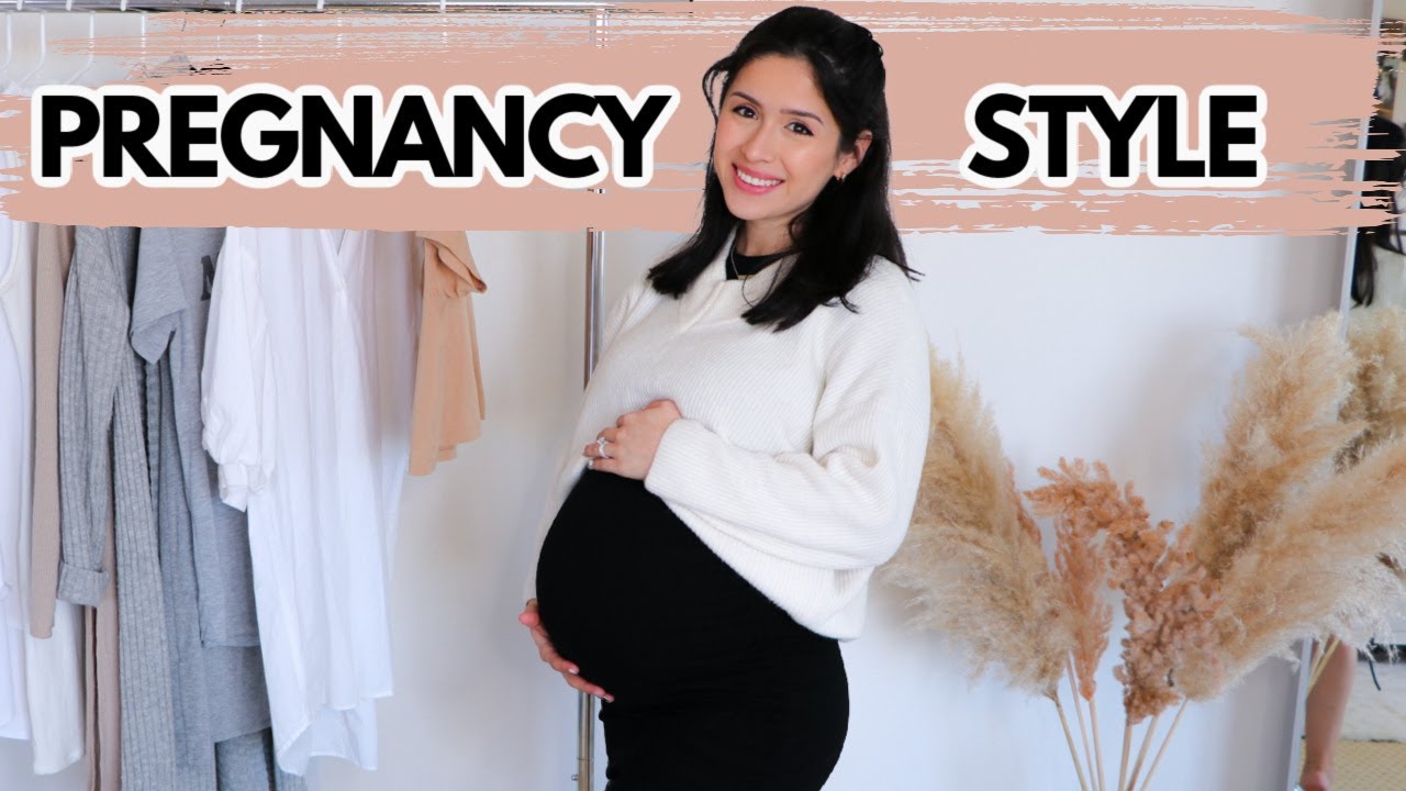 HOW TO DRESS CUTE WHILE PREGNANT CRISTALALLURE YouTube