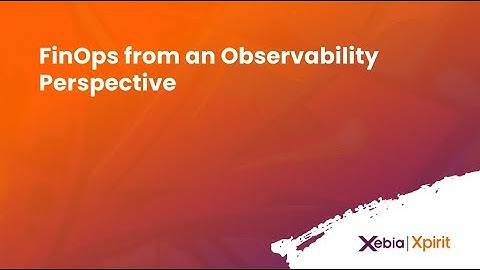 FinOps from an Observability