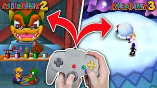 Can you beat Mario Party 2 + 3 with ONE CONTROLLER? by j0rts 13,682 views 1 year ago 16 minutes