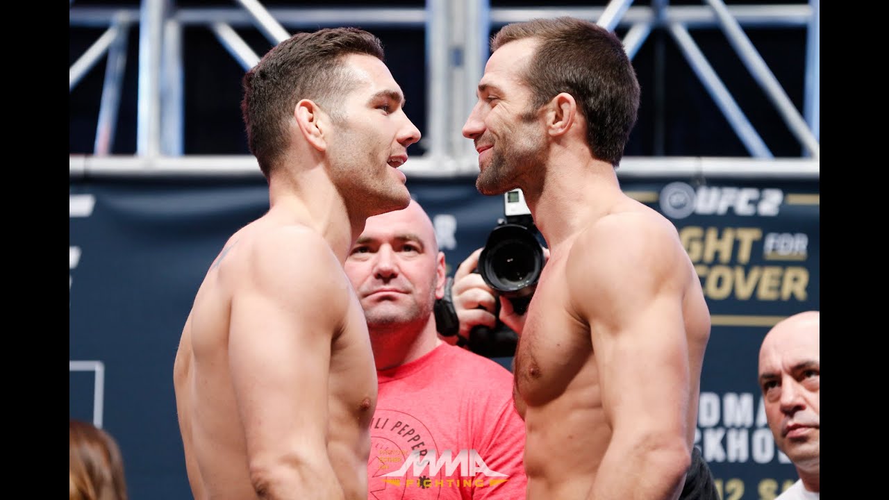 Image result for Luke Rockhold vs. Chris Weidman